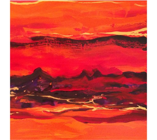Dancing flames - SOLD - commissions available