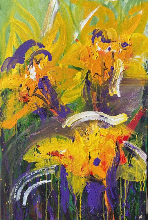 Lively Brushstrokes of Spring - currently not for sale
